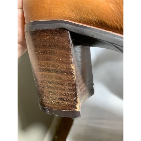 Liz Claiborne Flex Manon Boots Leather Womens Size 7 Ankle Booties - Picture 9 of 10